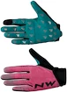 Dlouhoprsté cyklistické rukavice Northwave MTB Air 3 růžovo-modré