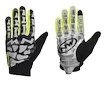 Dlouhoprsté cyklistické rukavice Northwave Skeleton Original černo-žluté