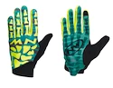 Dlouhoprsté cyklistické rukavice Northwave Skeleton Original zeleno-žluté