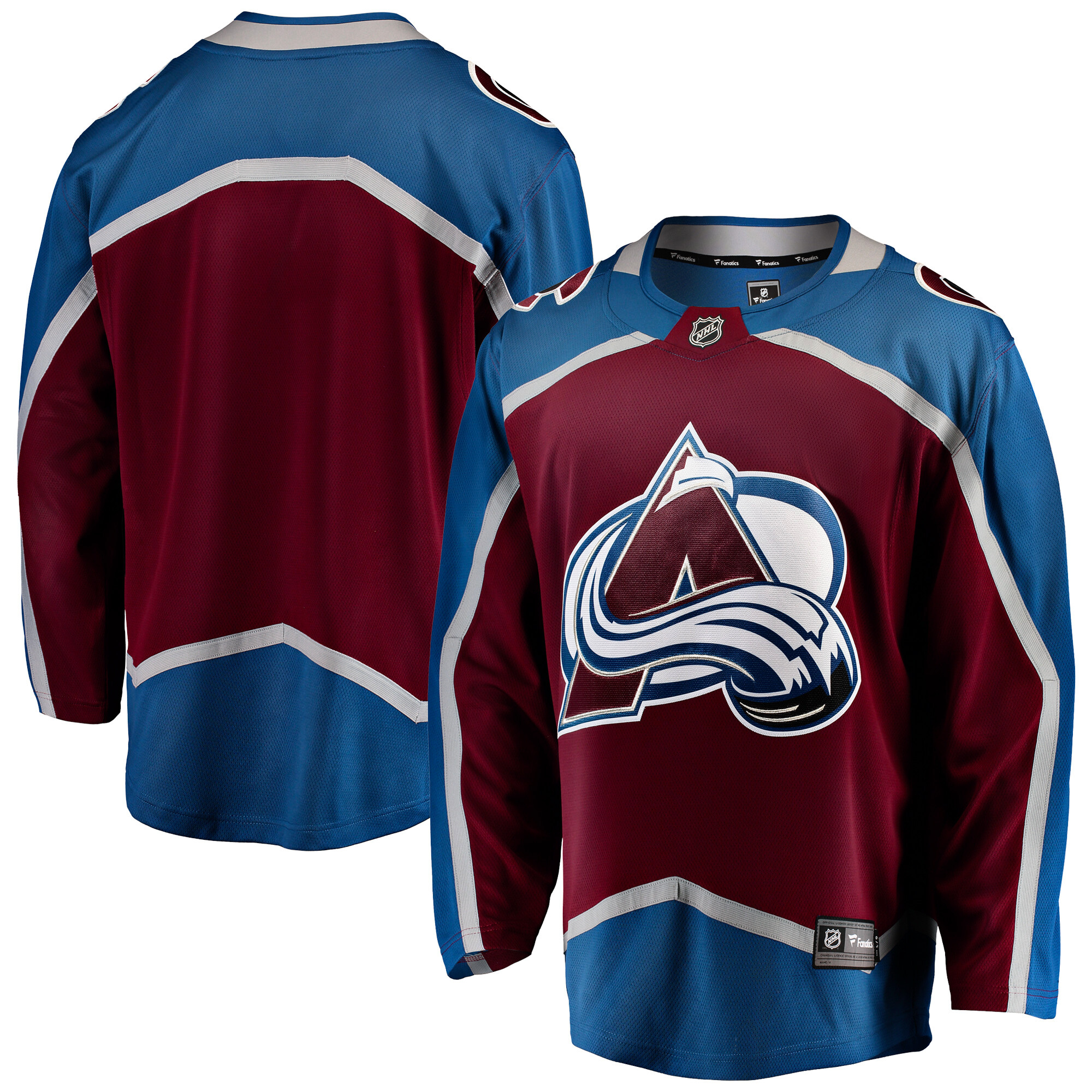 Product detail of Dres Fanatics Breakaway Jersey NHL Colorado Avalanche Home  S