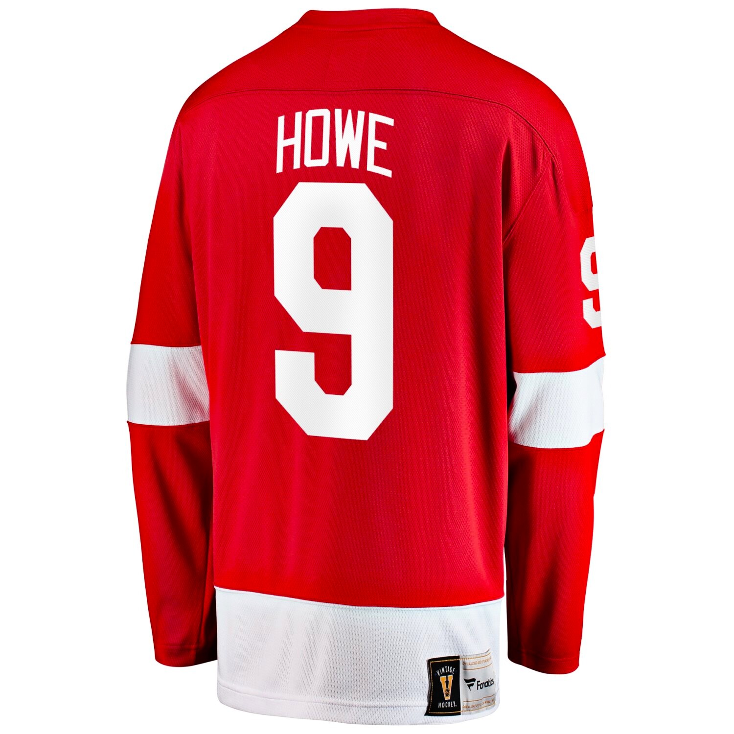 Dres Fanatics Breakaway Jersey NHL Vintage Detroit Red Wings Gordie Howe 9  M - thumb (1)