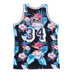Dres Mitchell & Ness Floral Swingman Jersey NBA Los Angeles Lakers Shaquille O'Neill 34