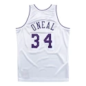 Dres Mitchell & Ness Platinum Swingman Jersey NBA Los Angeles Lakers Shaquille O'Neal 34