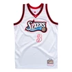 Dres Mitchell & Ness Platinum Swingman Jersey NBA Philadelphia 76ers Allen Iverson 3