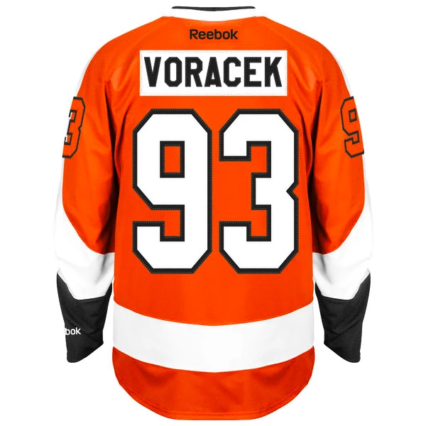 Reebok Philadelphia Flyers Jakub Voracek #93 Jersey NHL Official Mens Size  Small