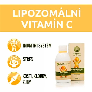 Ekolife Natura Liposomal Vitamin C 500 mg (Lipozomální vitamín C) 100 ml