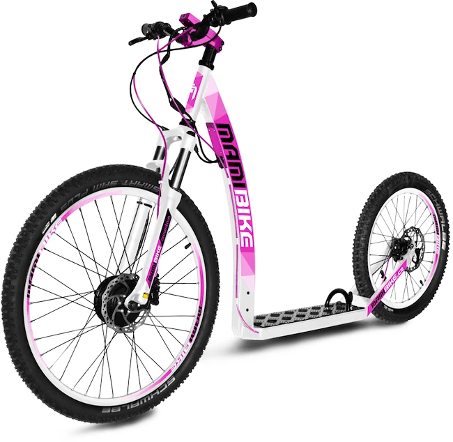 Poškozeno při přepravě - Elektrokoloběžka MAMIBIKE  MOUNTAIN 2020, černo-zlatá