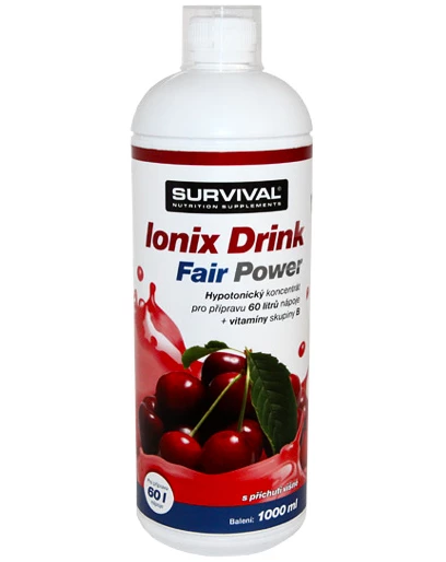 Energetický iontový nápoj Survival Ionix Drink 1 L + 1 L