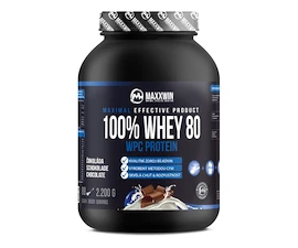 EXP MAXXWIN 100% WHEY 80 2200 g banán