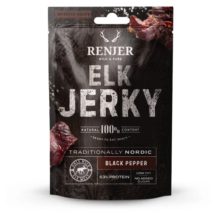 EXP Renjer Losí jerky s černým pepřem 25 g