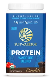 EXP Sunwarrior Protein Blend BIO (Hrachový, konopný protein a goji) 750 g čokoláda