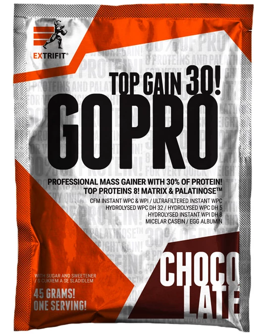 Extrifit Go Pro 30 45&nbsp;g čokoláda