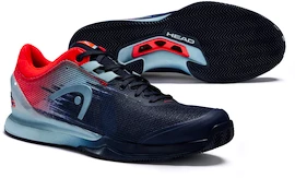 !FAULTY! Pánská tenisová obuv Head Sprint Pro 3.0 Clay Dark Blue/Red, EUR 43.0 = 28.0 cm (HEAD Men) EUR 43