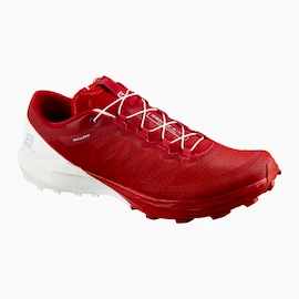 !FAULTY! Pánské běžecké boty Salomon Sense 4 PRO červeno-bílé, UK 10,5 UK 10,5