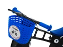 FirstBike košík na řídítka modrý