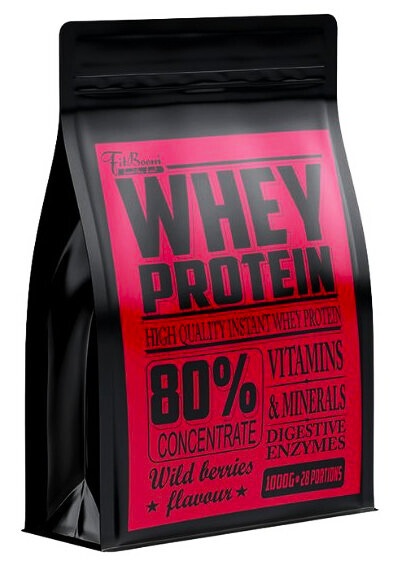 FitBoom Whey Protein 80% 1000 g čokoláda - banán - thumb (6)