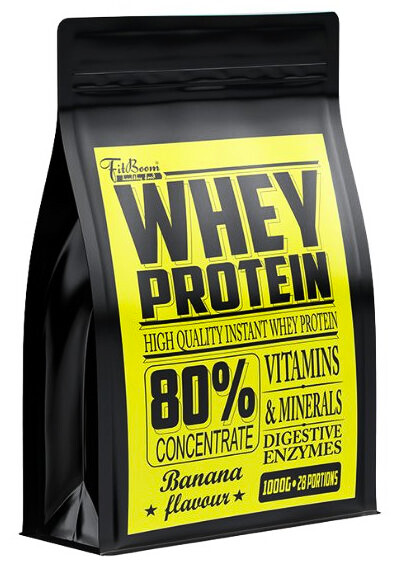FitBoom Whey Protein 80% 1000 g čokoláda - banán - thumb (7)
