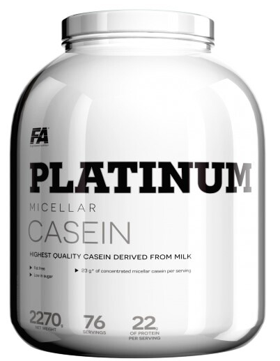 Product detail of Fitness Authority  Platinum Micellar Casein 1600 g vanilka