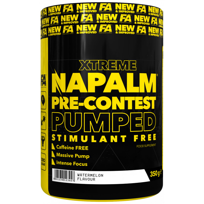 Product detail of Fitness Authority Pre-Contest Pumped Stimulant Free 350 g dračí ovoce