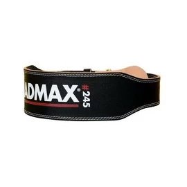 Fitness opasek MadMax Full leather MFB245 Black