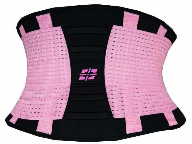 Fitness opasek Power System  Waist Shaper Pink