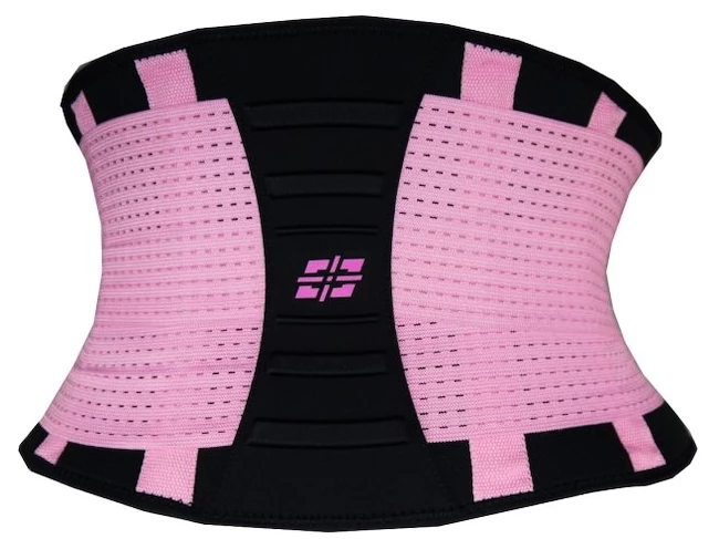 Fitness opasek Power System  Waist Shaper Pink S/M