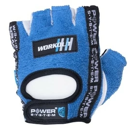 Fitness rukavice Power System Fitness Rukavice Workout Blue
