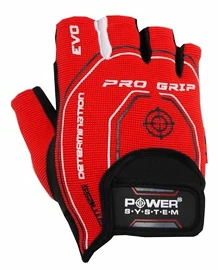 Fitness rukavice Power System Pro Grip Evo Red