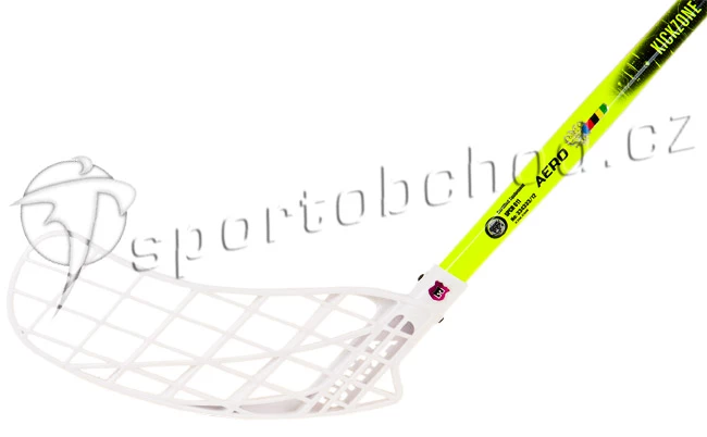 Florbalová hokejka Salming Aero KickZone TipCurve MID 82 cm
