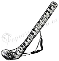 Florbalová hokejka Salming Platinum Zorro 96 cm '09 + dárek vak Base
