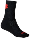 Funkční ponožky Sensor Expedition Merino černo-červené