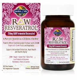 Garden of Life RAW Resveratrol 60 kapslí