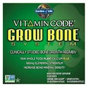 Garden of Life Vitamin Code Grow Bone System - pro růst kostí 210 kapslí