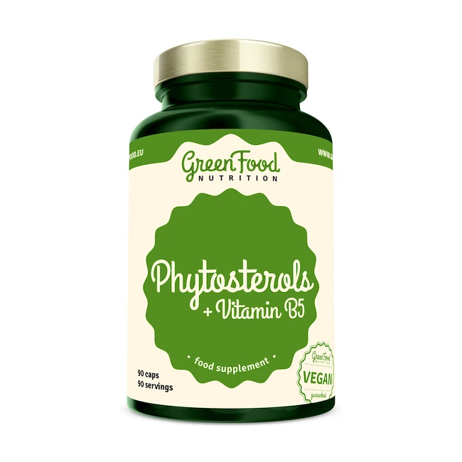 GreenFood  Phytosterols + Vitamin B5 90 caps