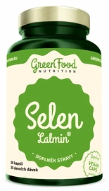 GreenFood Selen Lalmin 30 kapslí