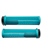 Gripy na řídítka PEATY'S  Monarch knurl thin turquoise (pgm-knl-thn-trq-20)