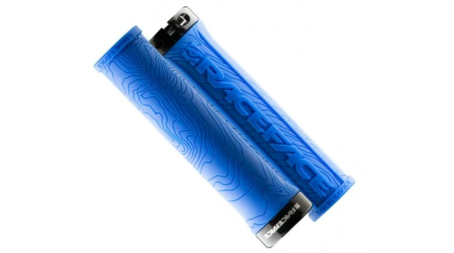 Gripy na řídítka Race Face  Half Nelson Single Lock-On blue