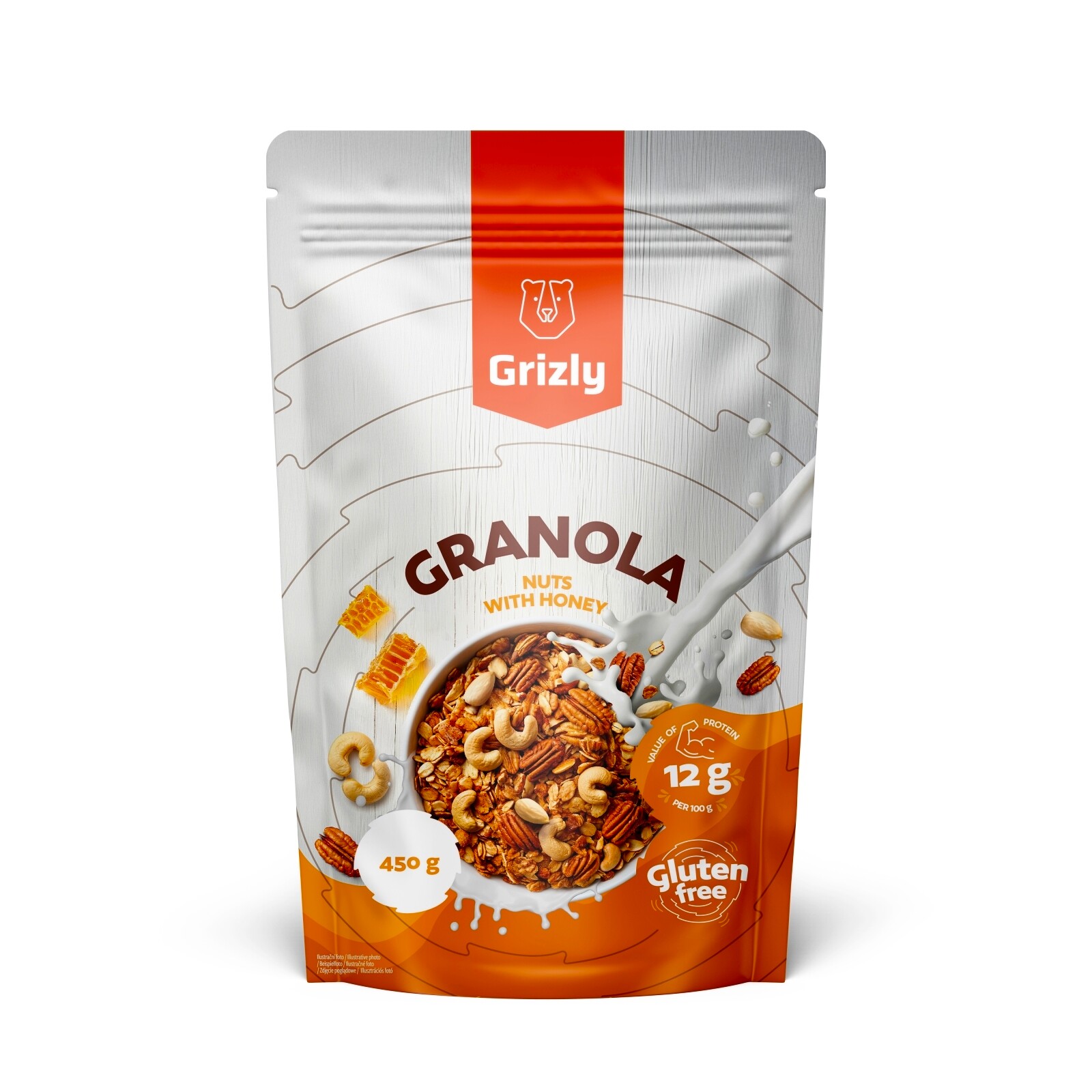 Product detail of Grizly Granola ořechová 450 g