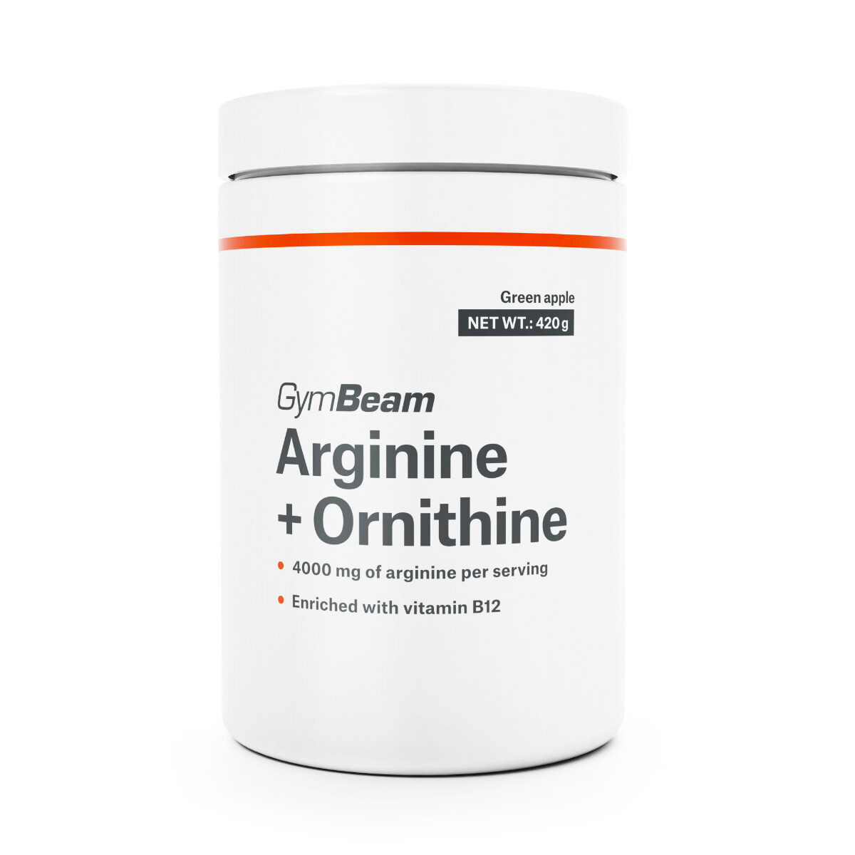 Product detail of GymBeam Arginine + Ornithine 420 g jablko