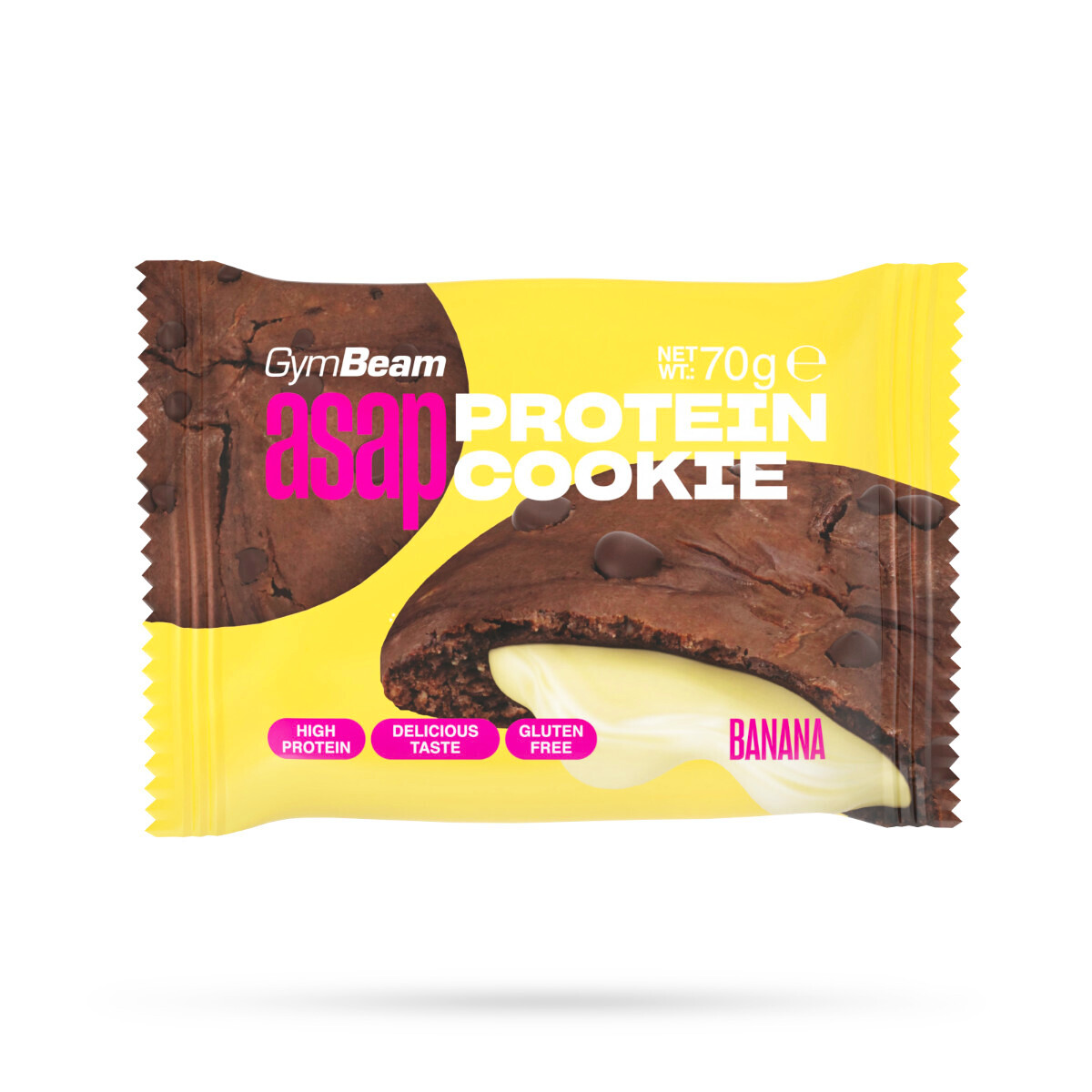 Product detail of GymBeam ASAP Protein Cookie 70 g trojitá čokoláda