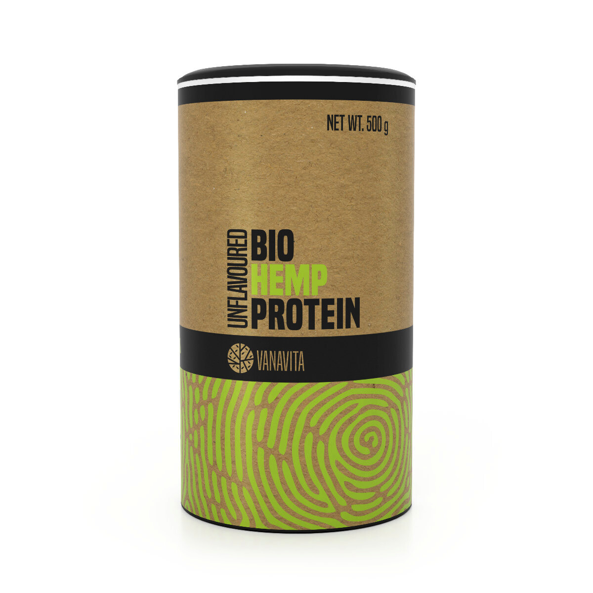 Product detail of GymBeam Hemp Protein - VanaVita BIO 500 g čokoláda