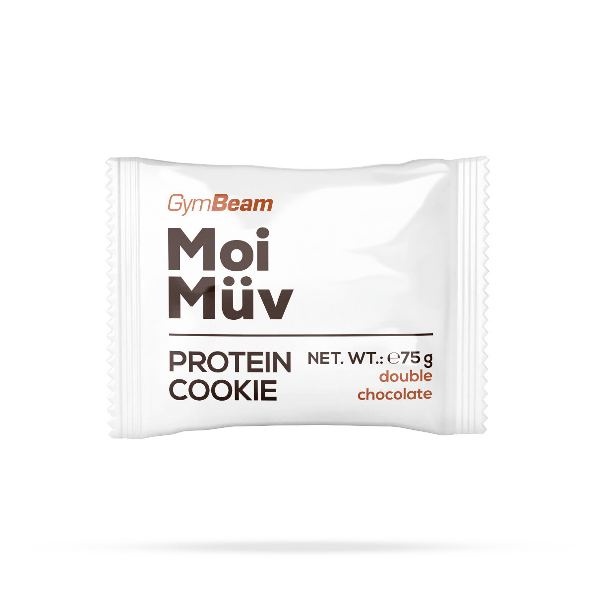 GymBeam MoiMüv Protein Cookie 75 g dvojitá čokoláda - thumb (1)