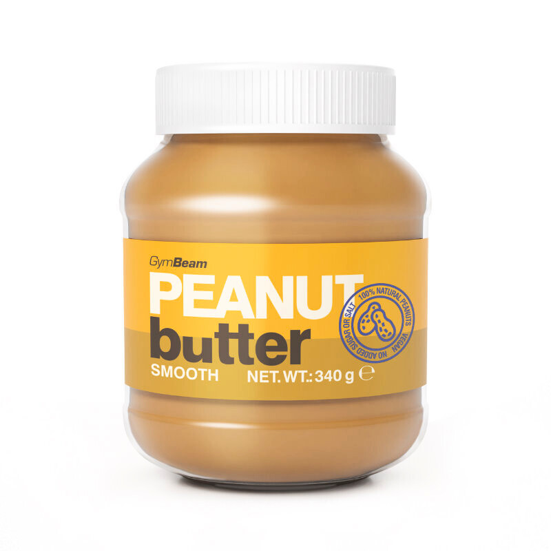 Product detail of GymBeam Peanut butter 340 g křupavá