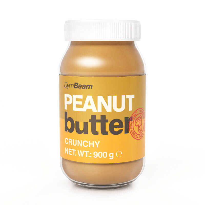 GymBeam Peanut butter 900 g křupavá - thumb (1)