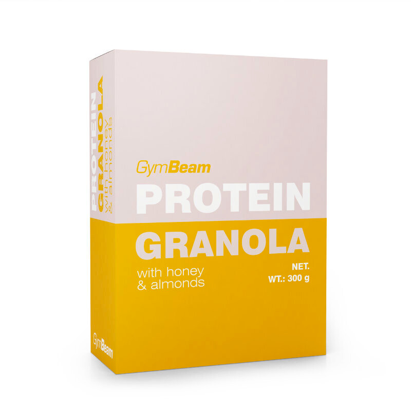 Product detail of GymBeam Protein Granola with Honey and Almonds 300 g