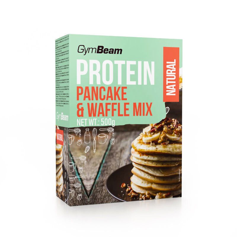 GymBeam Protein Pancake & Waffle Mix 500 g čokoláda - thumb (1)