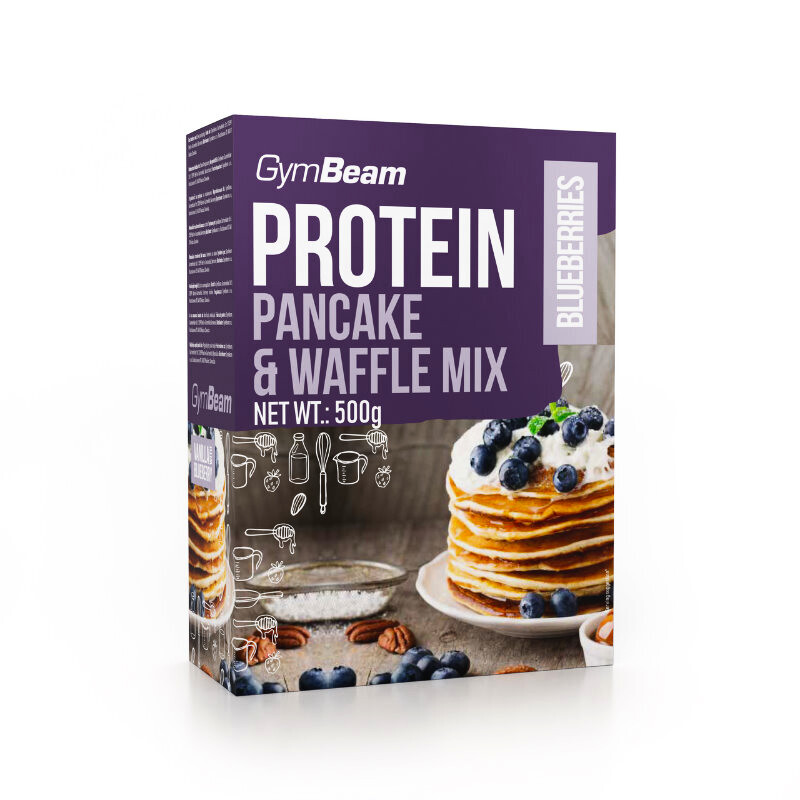Product detail of GymBeam Protein Pancake & Waffle Mix 500 g čokoláda