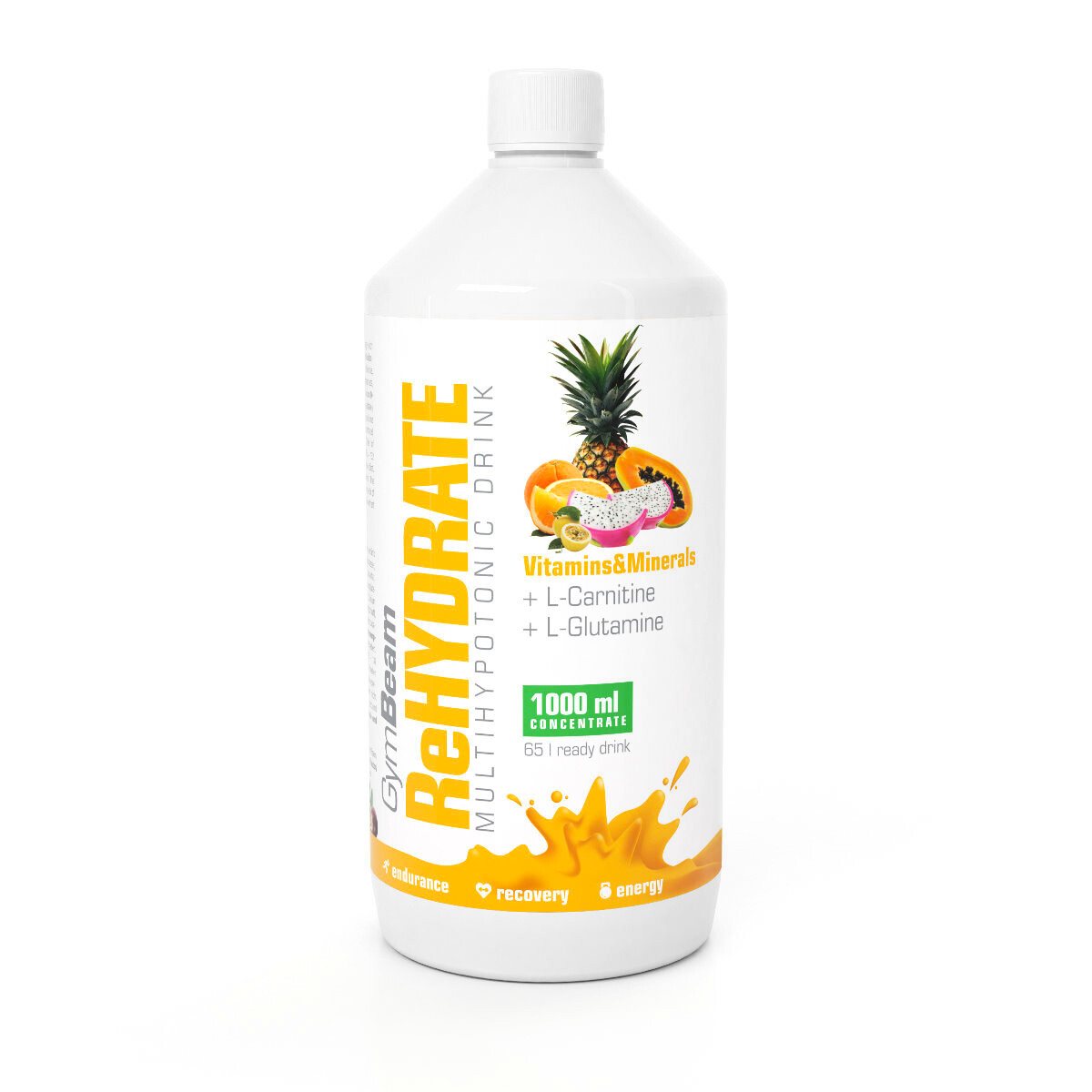 GymBeam ReHydrate 1000 ml meruňka - thumb (1)