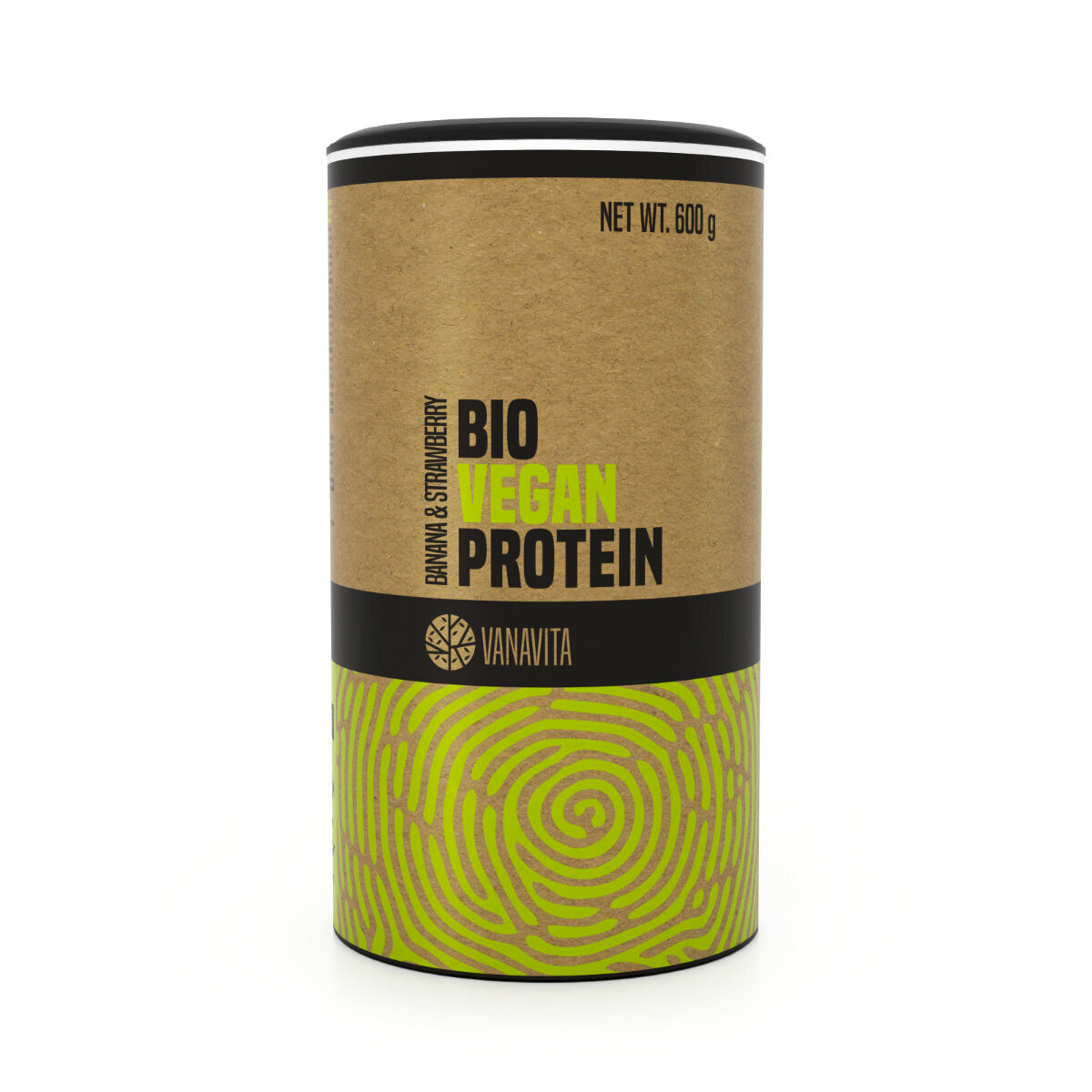Product detail of GymBeam Vegan Protein - Vanavita BIO 600 g jahoda - banán