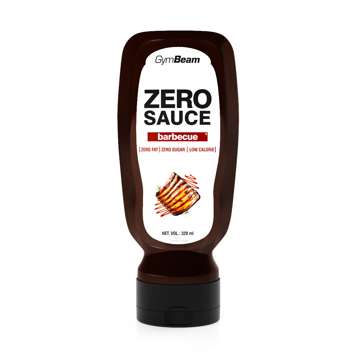 Product detail of GymBeam Zero sauce BBQ 320 ml
